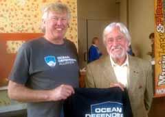 Jean-Michel Cousteau with Kurt Lieber