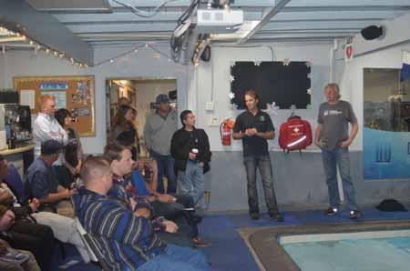Deep Blue Scuba Club presentation by Kurt Lieber and Steve Millington