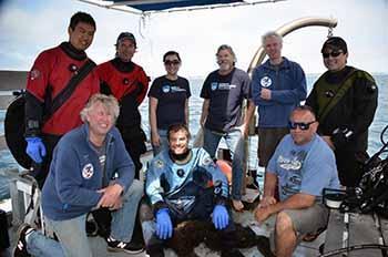 ODA Dive & Boat Crew on the <em>Clearwater</em>