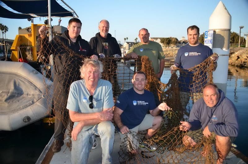 Crew with day's catch