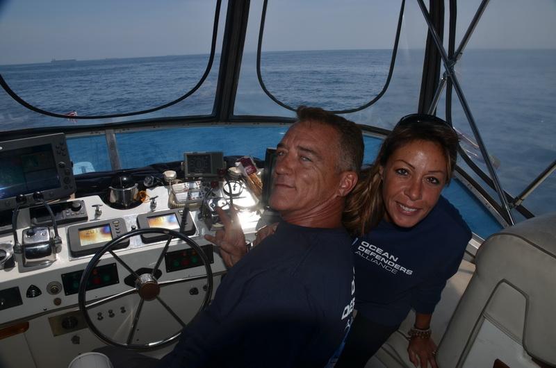 Ocean Defender volunteers Phillip and Laurie Meilbach