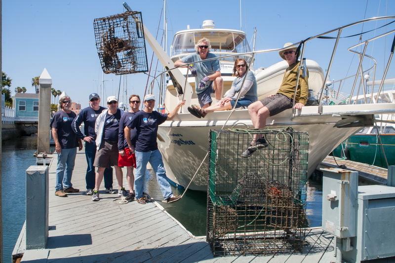 ODA Dive & Boat Crew with the "day's catch"