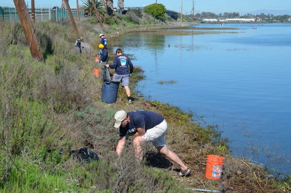 ODA Coastal Cleanup Crew at work