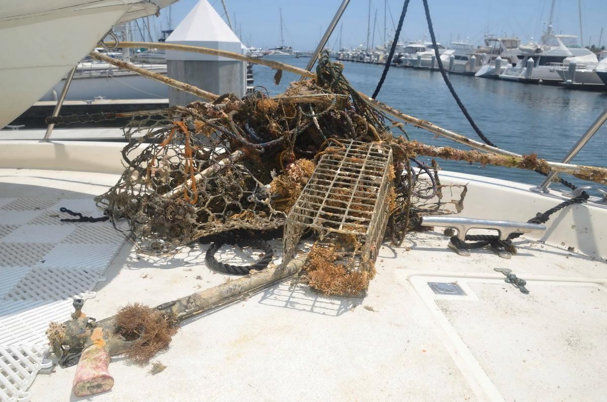 Ocean debris recovered