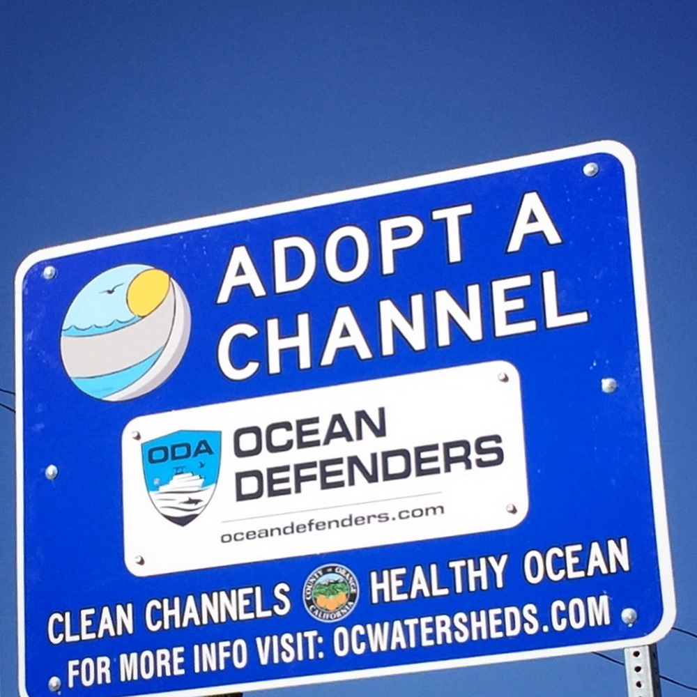 Adopt a channel sign