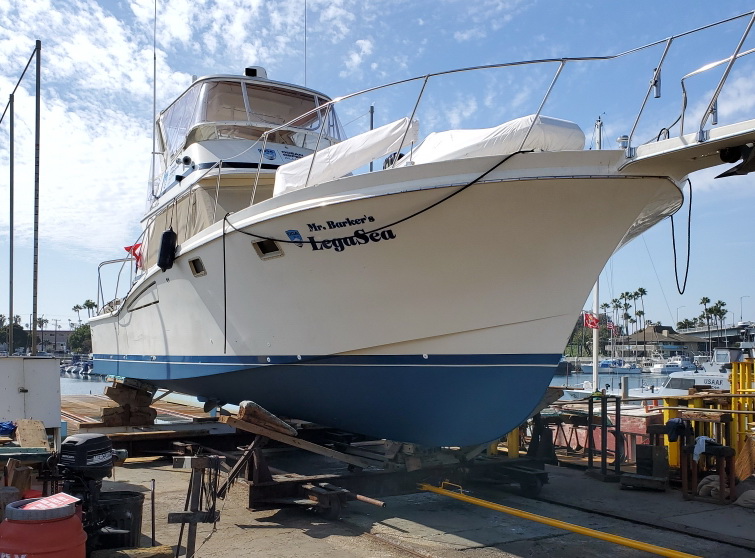 LegaSea with new bottom paint
