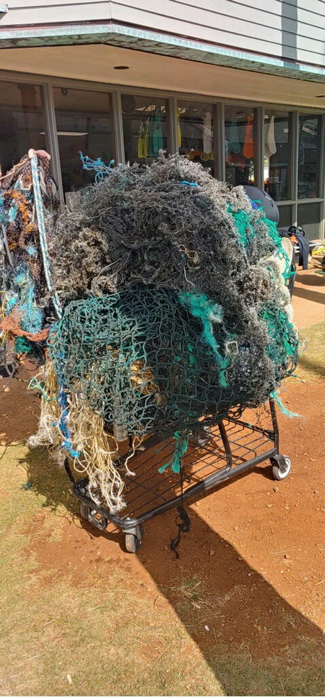 Ghost nets recovered 