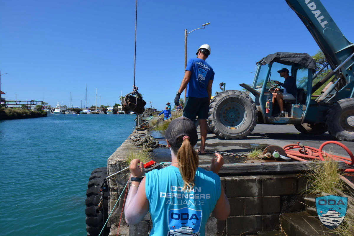 Ocean cleanup success with a little help from our friends!