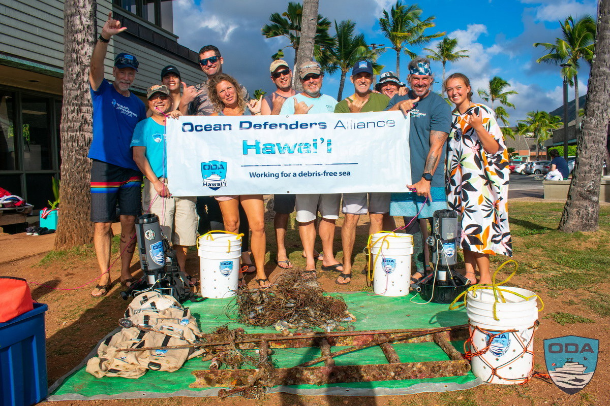 Dangerous Abandoned Fishing Gear Hauled Out at Fish Camp Oahu - Ocean  Defenders Alliance