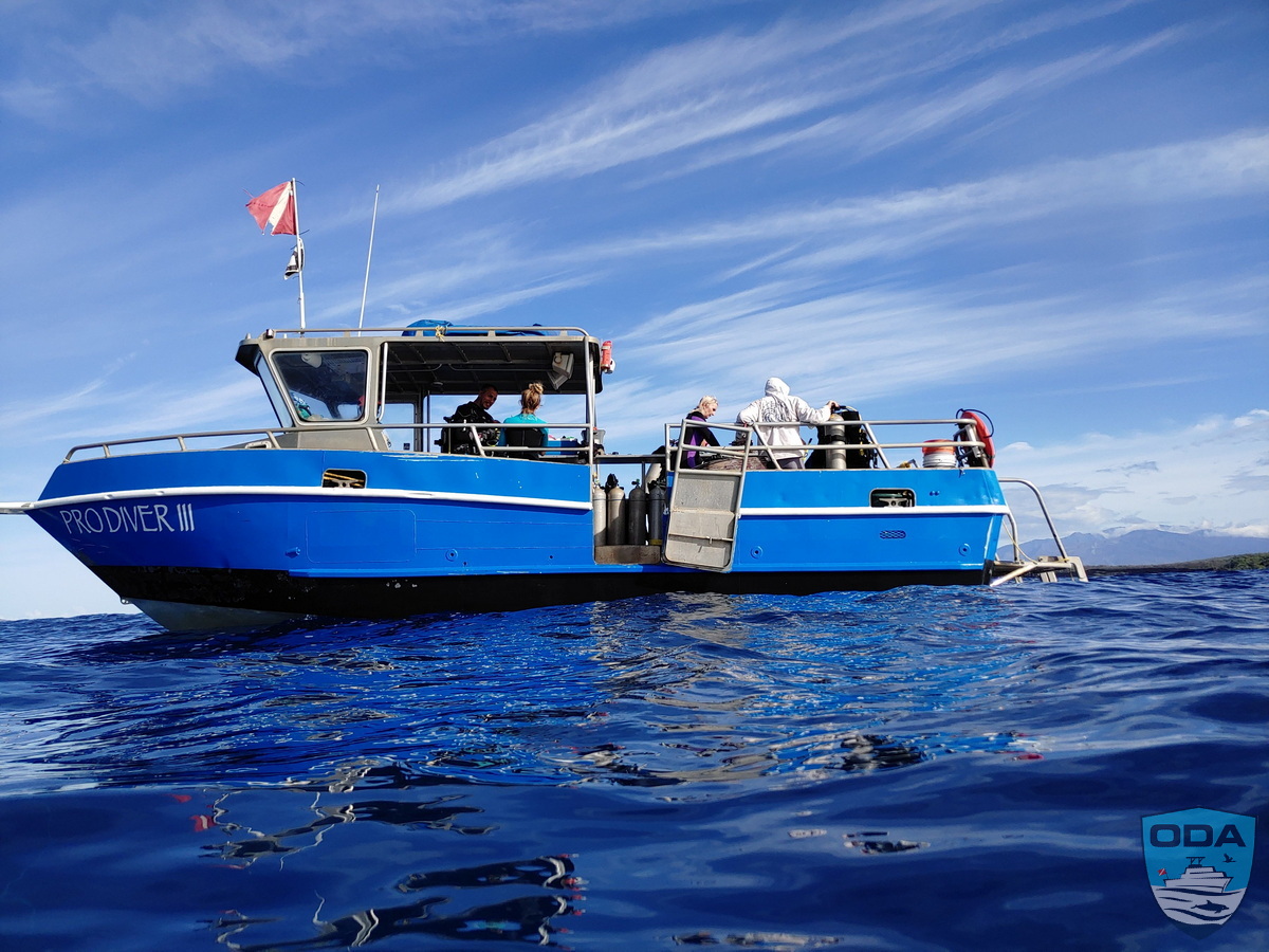 Ocean Conservation Dive boat