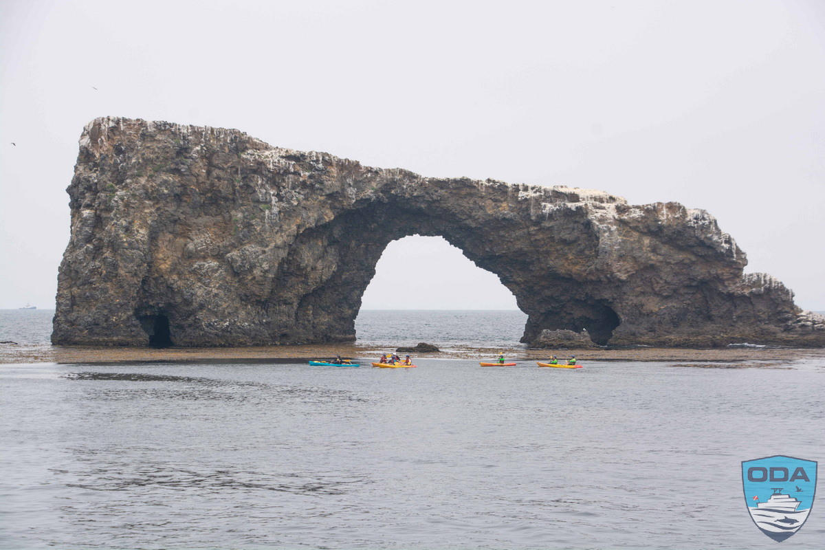 Arch Rock of Anacapa Island