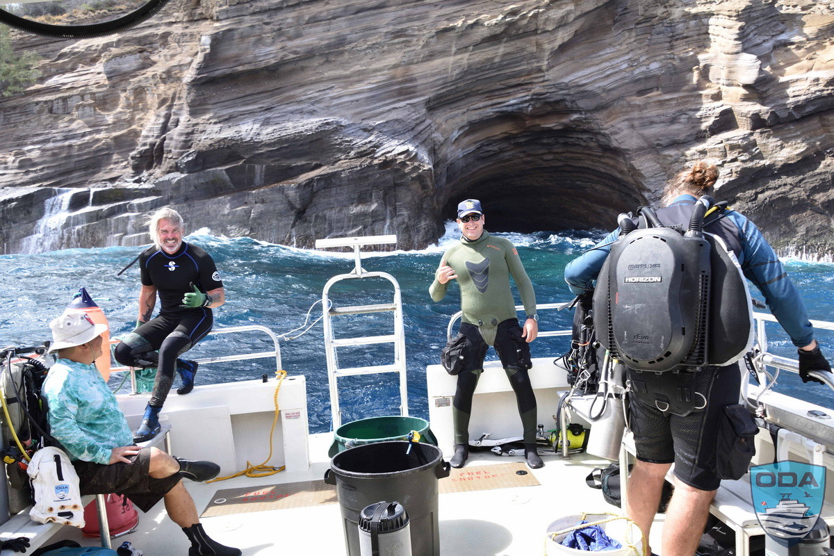 Ocean Defenders return to Spitting Caves