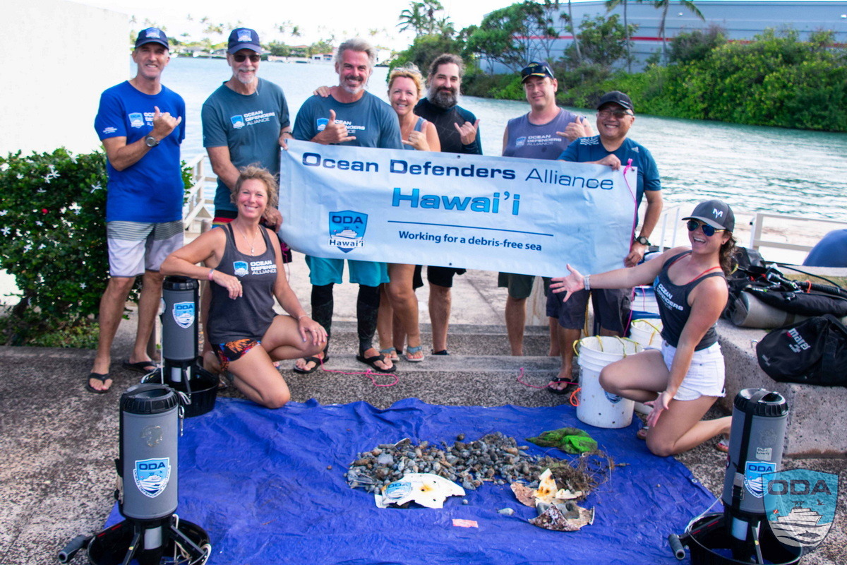 ODA Oahu crew with catch of the day