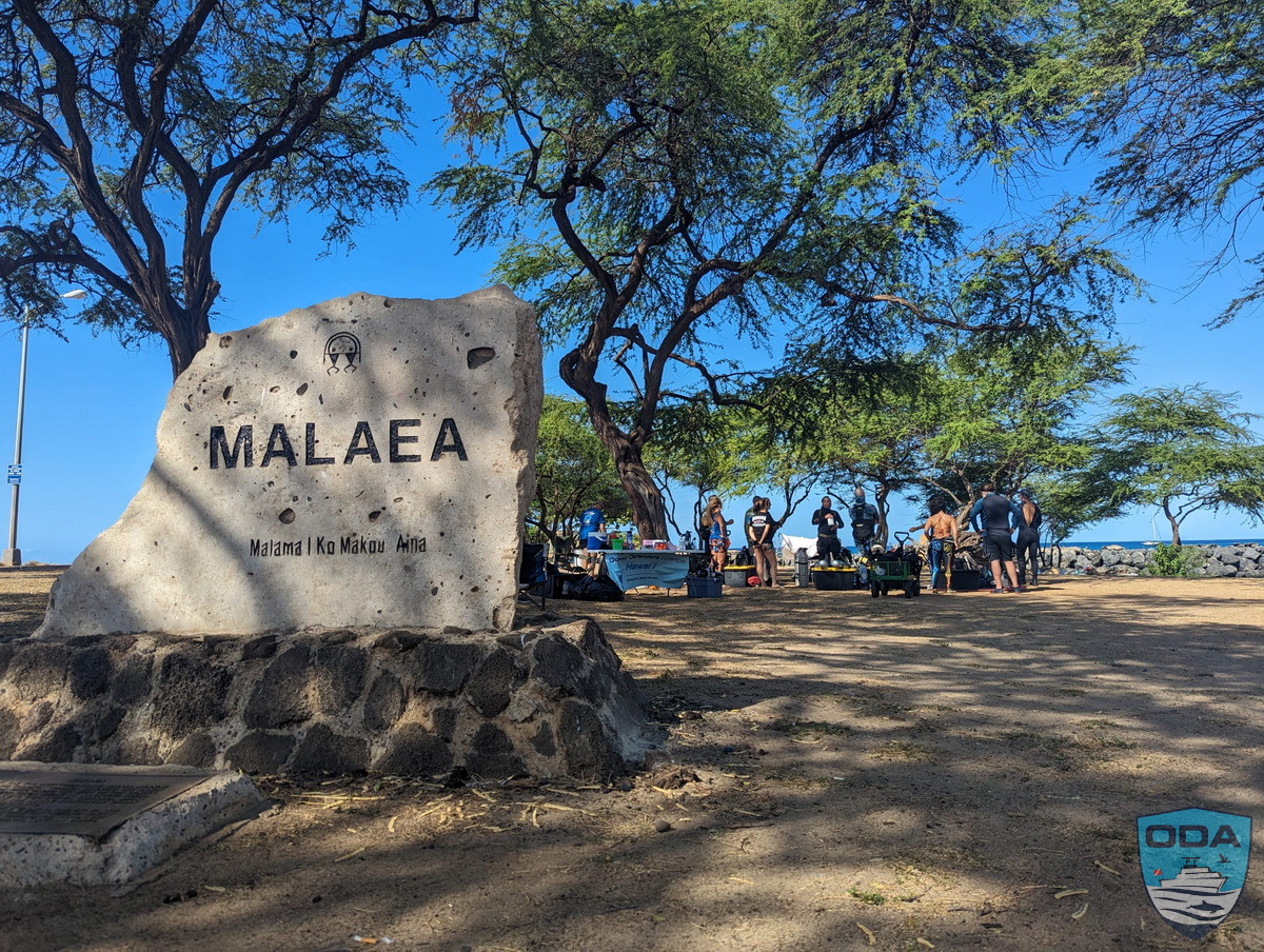 Cleanup site Malaea Poka'i Bay