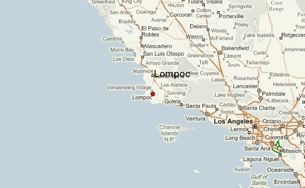 Lompoc map