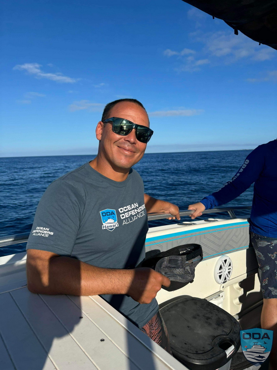 ODA-Hawaii Crew on way to cleanup ghost gear