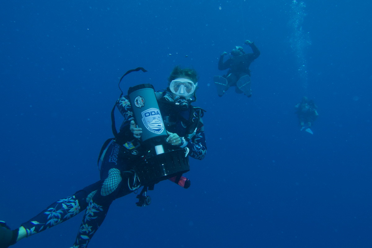 Marjorie scuba diver