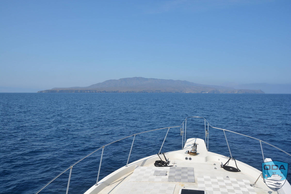 Debris removal site -- Santa Cruz Island