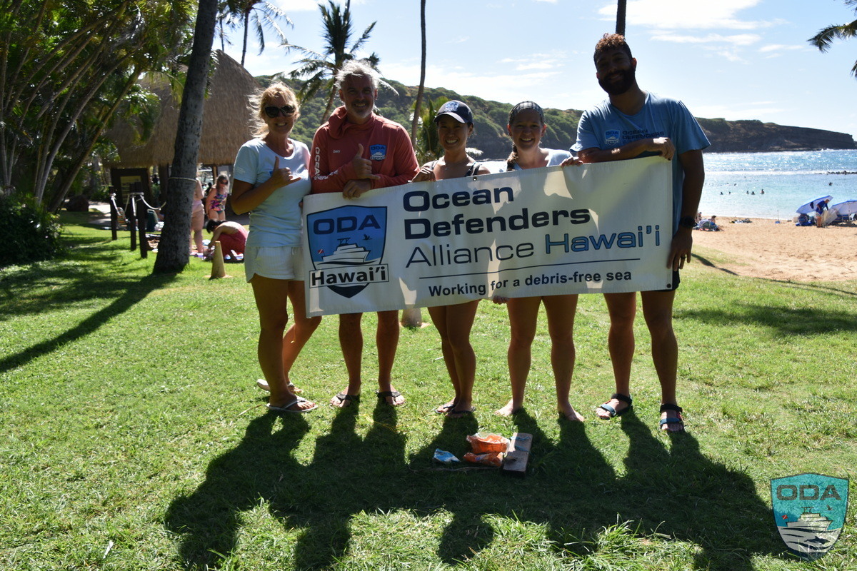 ODA Crew with their catch of the day
